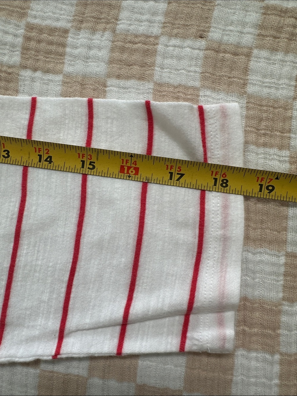 Banana Republic Women’s Malibu Tee Crew Neck 3/4 Sleeved Striped in Size XL - Picture 9 of 9